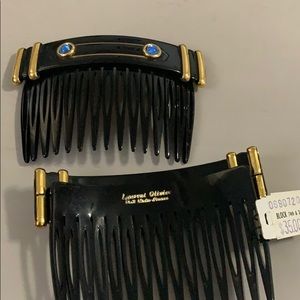 Vintage French Handmade Hair Comb Laurent Olivier